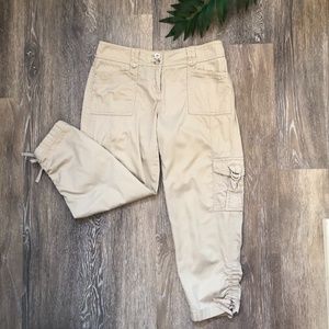 WHBM Utility Crop Pants - Size 2
